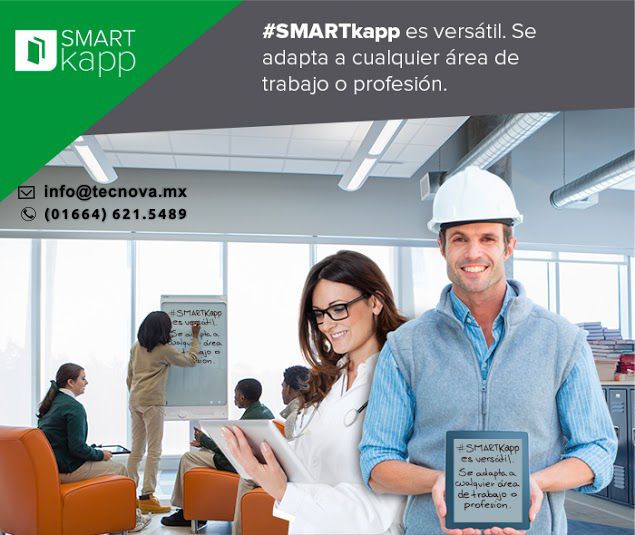 Smart kapp es una pizarra digital que quiere que llevemos el